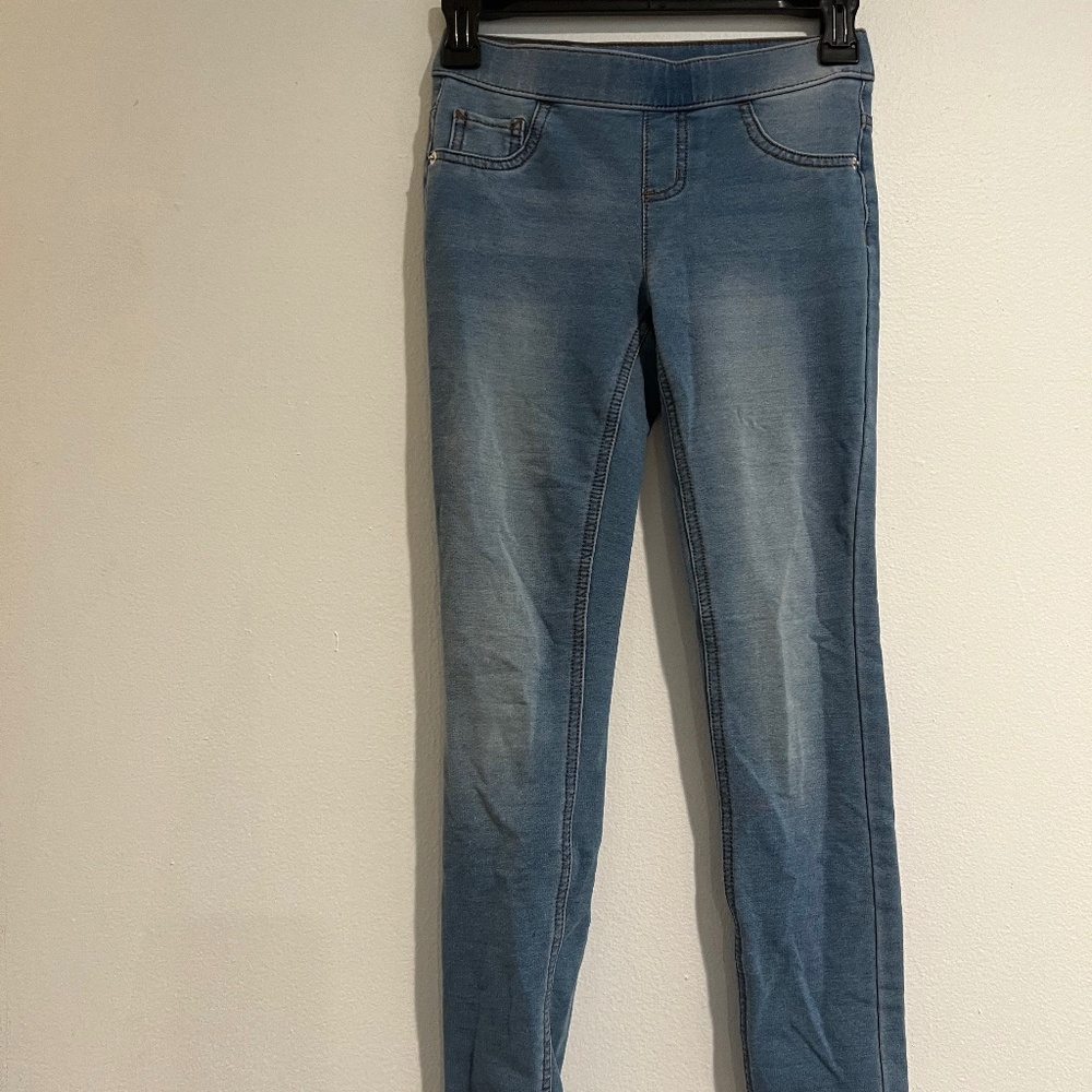 kids girls fake jeans